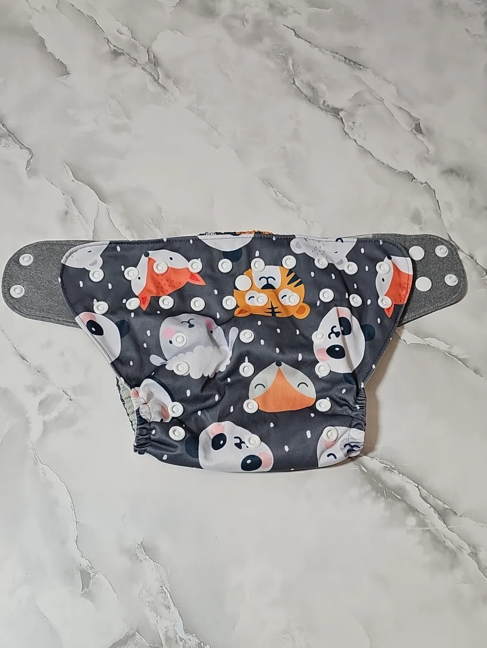 Reusable Pocket Cloth Diaper Adjustable Snaps